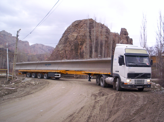 beton kriş taşımacılığı