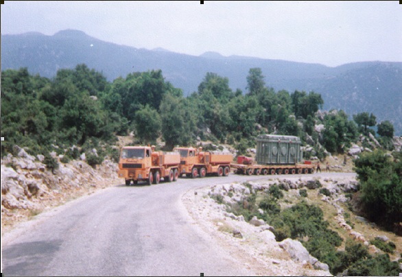 çift çekici trafo taşımacılığı