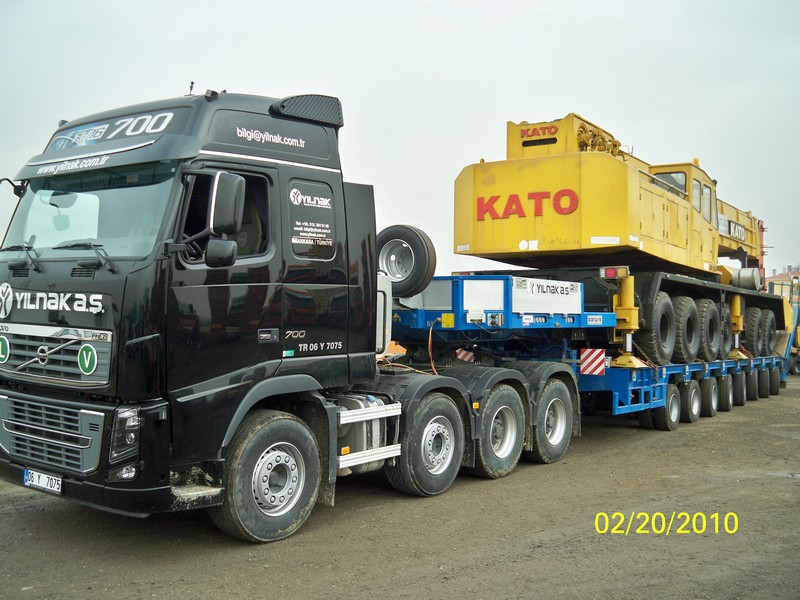 vinç taşıma lowbed